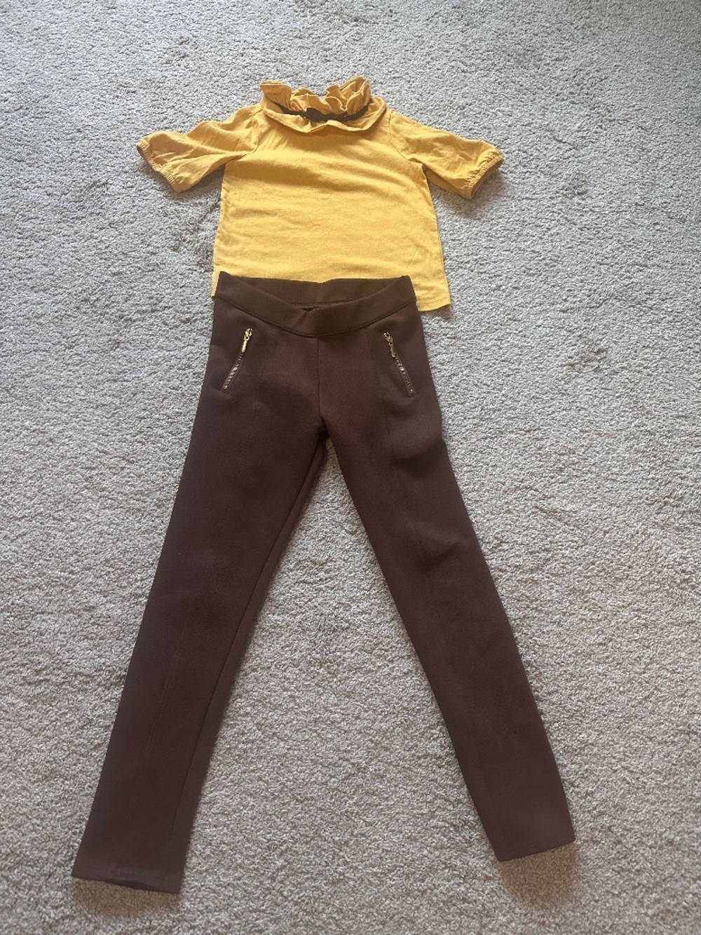 Janie and Jack pants and sweater set